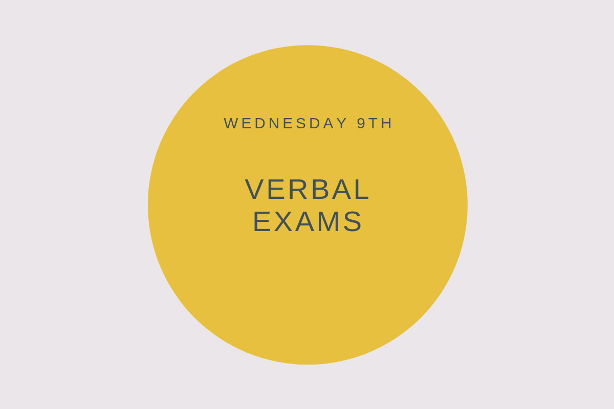Verbal Exams Metro District